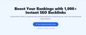 AutoLinkRush Review: Features, Backlinks, Pricing & SEO Safety