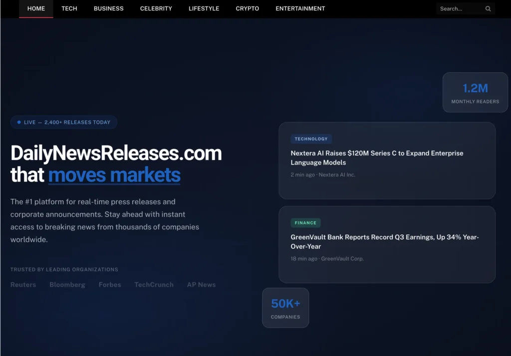 DailyNewsReleases.com
