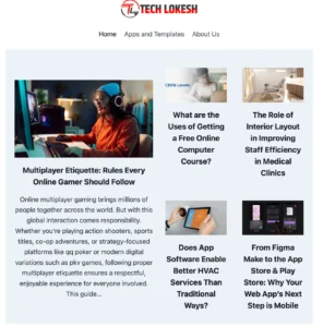 TechLokesh Review: Exploring Templates, Editing Tools, Tutorials and Digital Resources